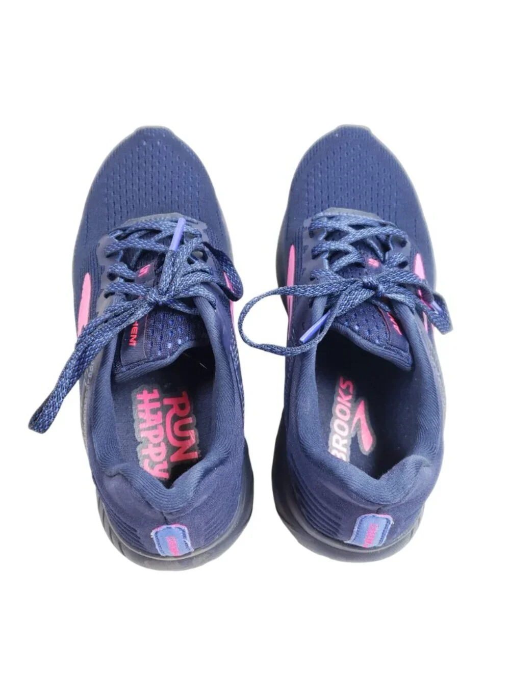 Brooks Womens Size 8 Anthem-5 Blue Running Shoes Mesh Upper - Picture 7 of 9